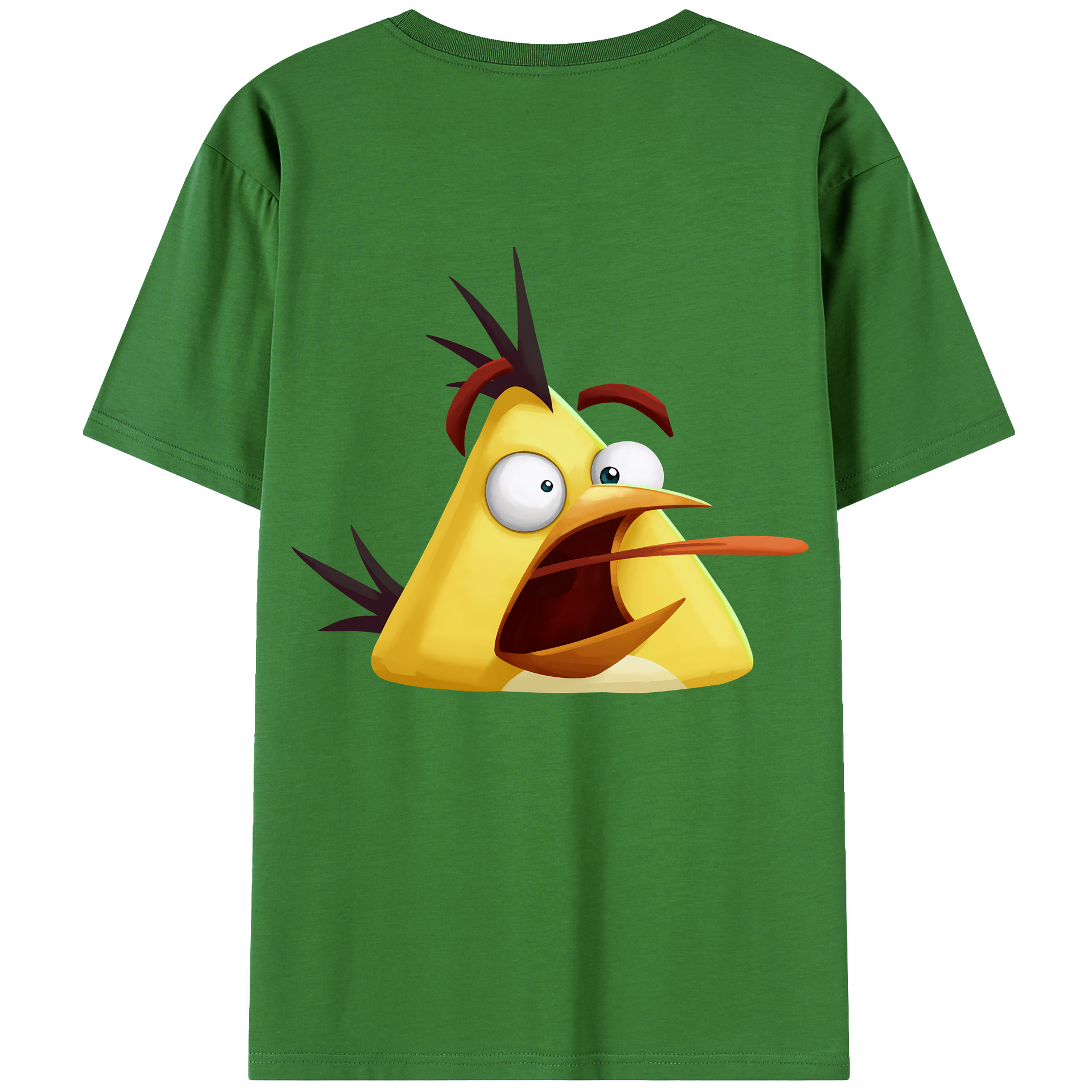 （画像用） Angry Birds アングリーバード レディース半袖Tシャツ(バックプリント)